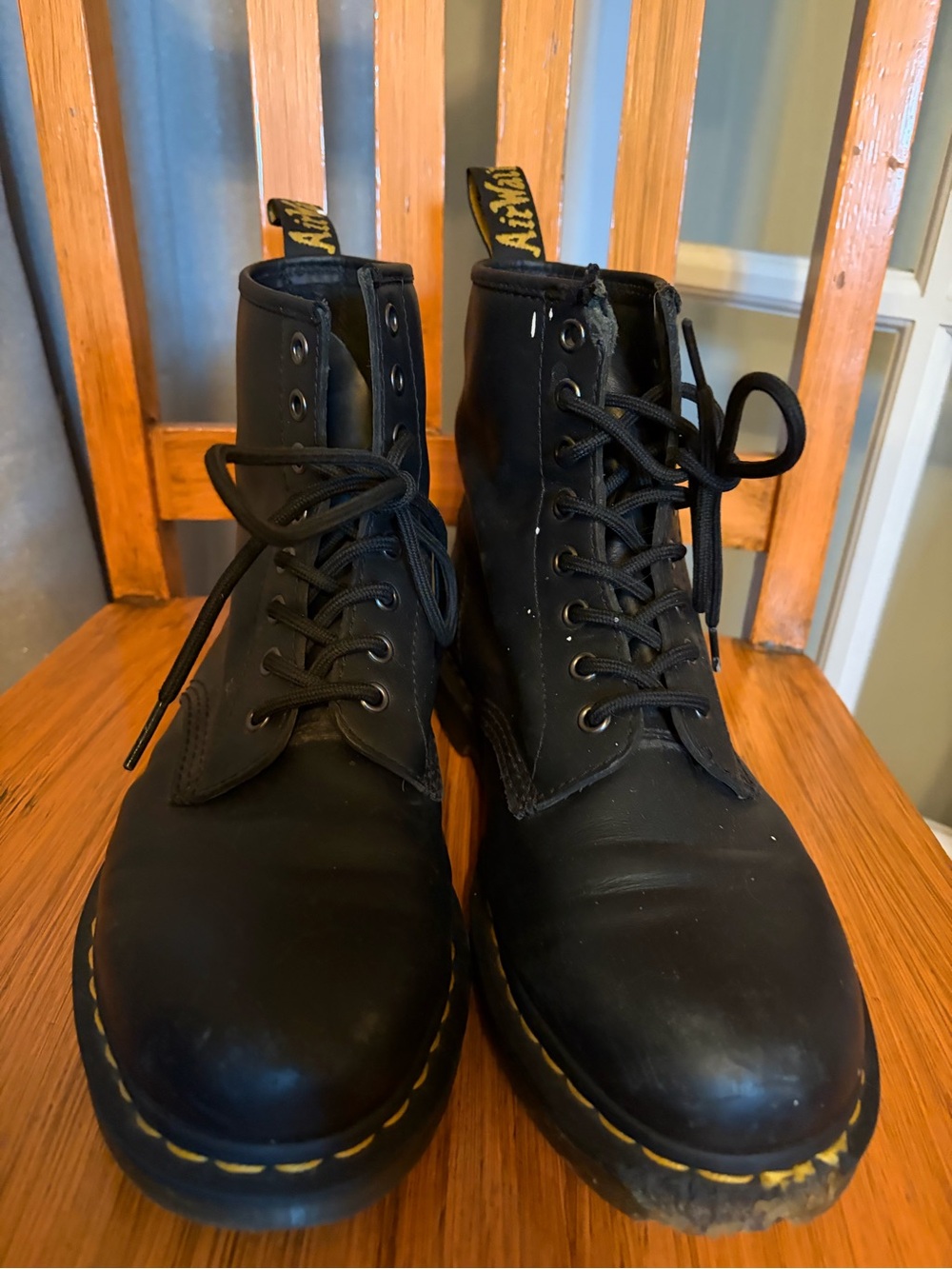 Dr Martins AirWair Combat Boots - Picture 6 of 10